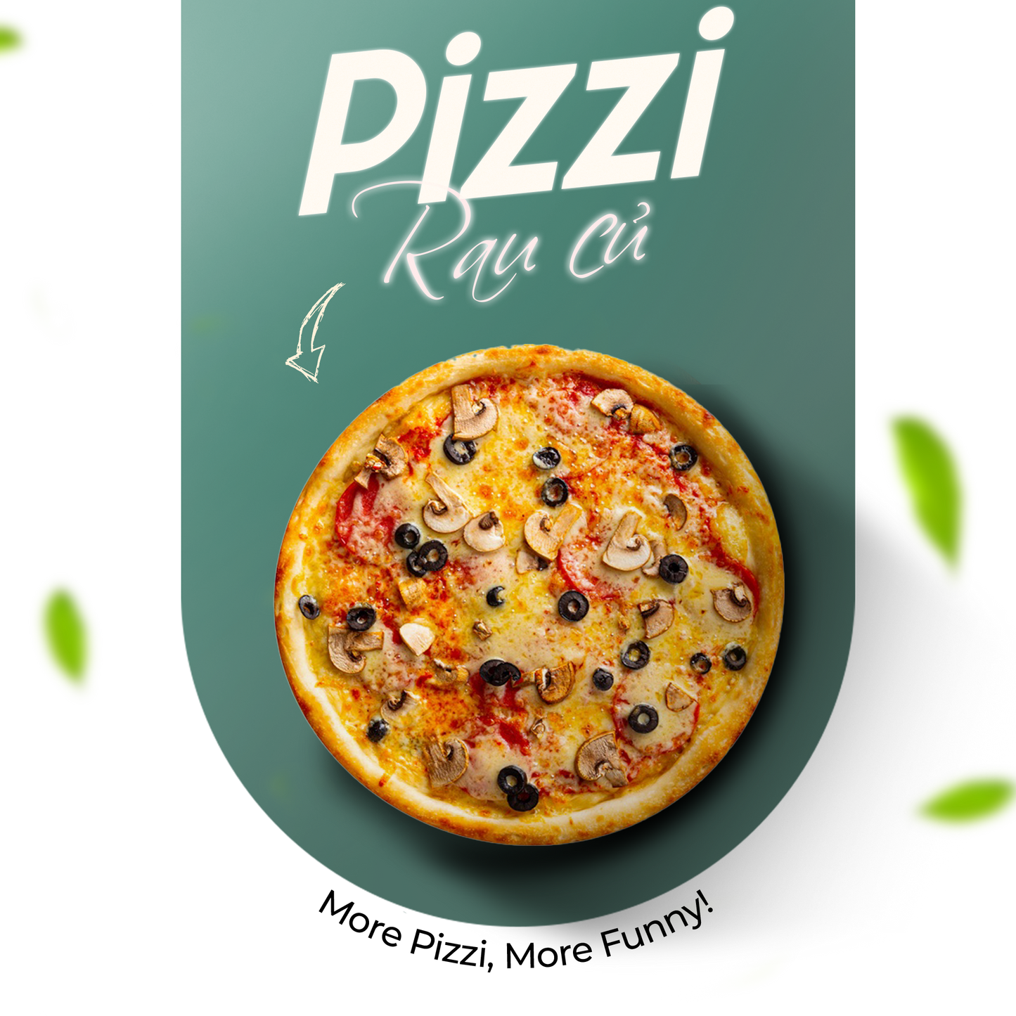 Pizza Rau Củ Xốt Cà Chua