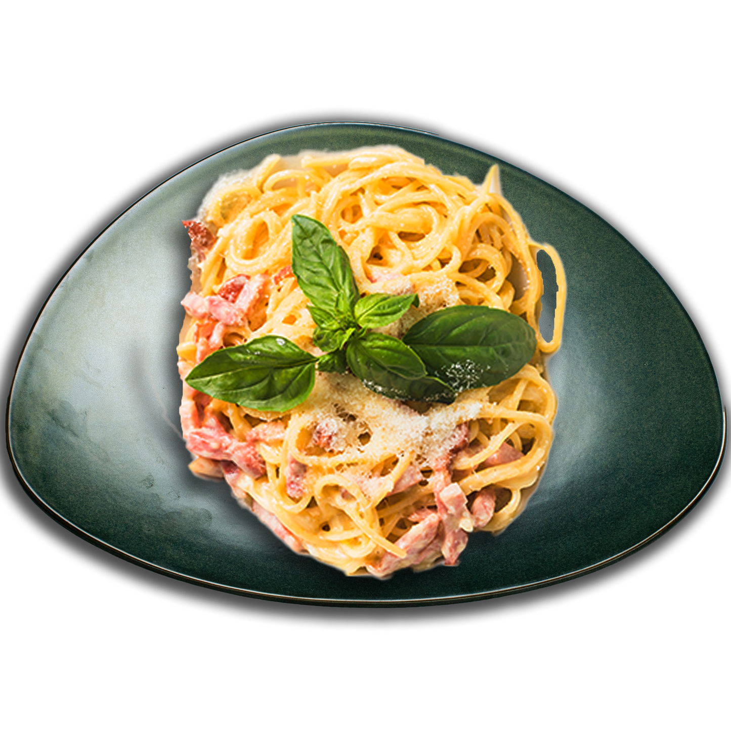 Mì Ý Thịt Xông Khói Xốt Kem