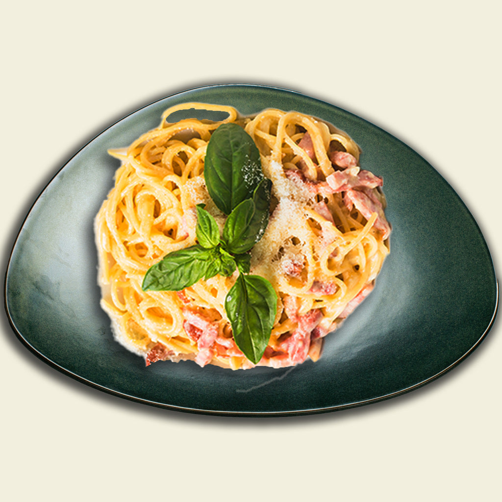 Mì Ý Thịt Xông Khói Xốt Kem