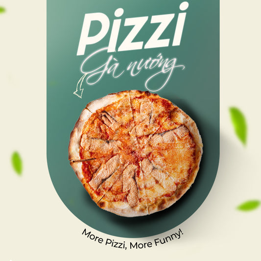 Pizza Gà Nướng Xốt Teriyaki