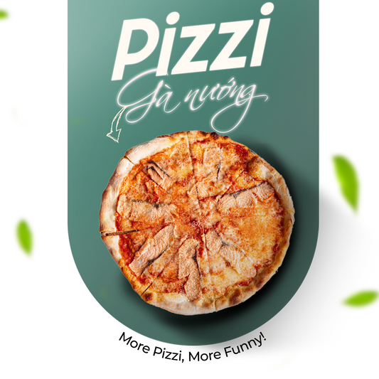 Pizza Gà Nướng Xốt Teriyaki