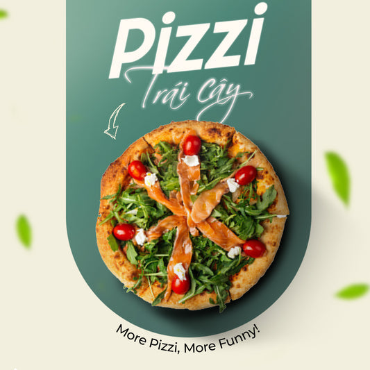 Pizza Trái Cây Nhiệt Đới Xốt Phô Mai Burrata